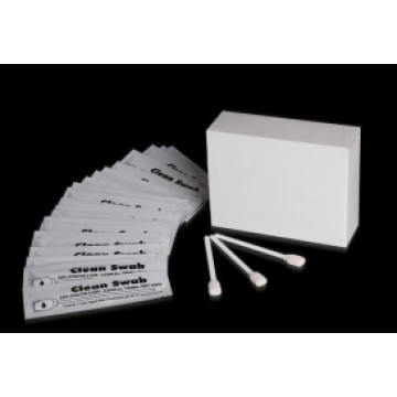 Kiosk- / Empfangs- / Aufkleber- / Barcode-Kartendrucker benutzt vorgesättigter sauberer Schaum-Putzlappen / unterschiedliche Verpackung IPA-Putzlappen Fabrik-Direktverkauf